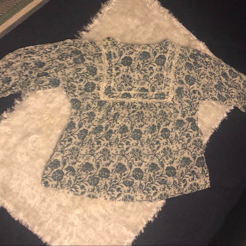 Denim and supply top